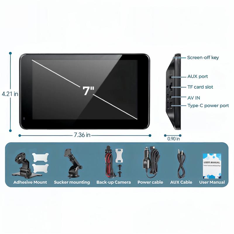 PASLDA 2026 Upgraded Wireless CarPlay Screen