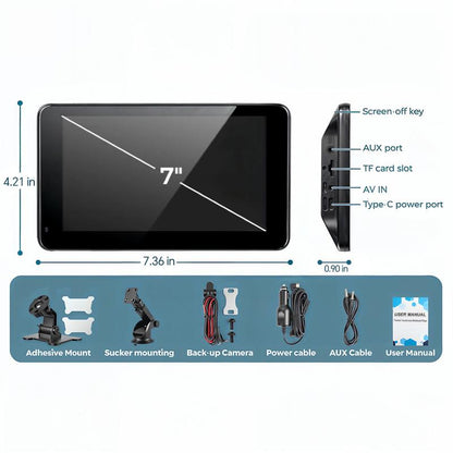 PASLDA 2026 Upgraded Wireless CarPlay Screen