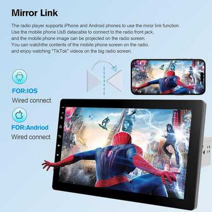 2026 Haudio 10.1″ Rotatable Touch Screen Car Stereo